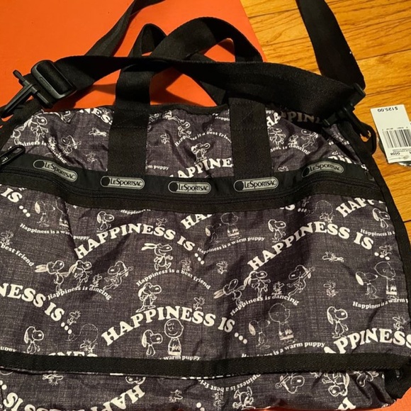 Snoopy Lesportsac Duffle brand new